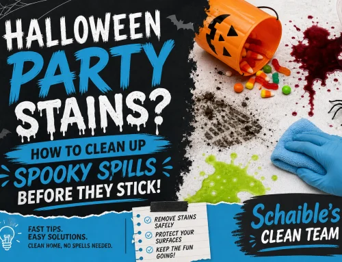 Halloween Party Stains? How to Clean Up Spooky Spills Before They Stick!