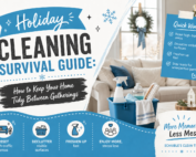 Holiday Cleaning Survival Guide - How to Keep Your Home Tidy Between Gatherings - Schaible's Clean Team
