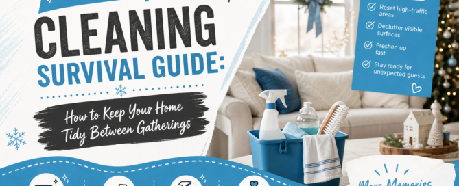 Holiday Cleaning Survival Guide - How to Keep Your Home Tidy Between Gatherings - Schaible's Clean Team