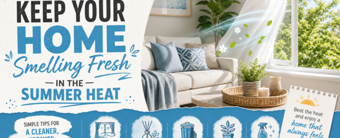 How to Keep Your Home Smelling Fresh in the Summer Heat - Schaible's Clean Team