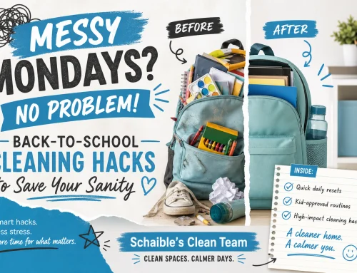 Messy Mondays? No Problem! Back-to-School Cleaning Hacks to Save Your Sanity