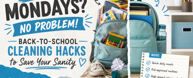 Messy Mondays No Problem Back-to-School Cleaning Hacks to Save Your Sanity - Schaible's Clean Team