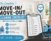 The Complete Move-In/Move-Out Cleaning Checklist for Hackettstown, NJ Homes - Schaible's Clean Team