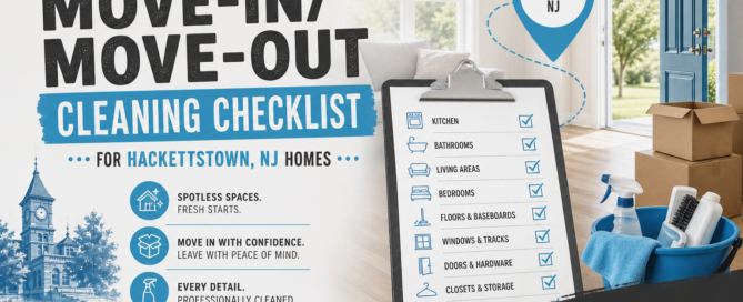 The Complete Move-In/Move-Out Cleaning Checklist for Hackettstown, NJ Homes - Schaible's Clean Team