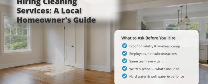 Hiring cleaning services in Oxford Township, NJ - Schaible's Clean Team
