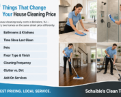 House cleaning costs in Belvidere NJ - Schaible's Clean Team