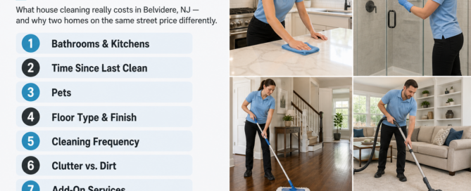 House cleaning costs in Belvidere NJ - Schaible's Clean Team
